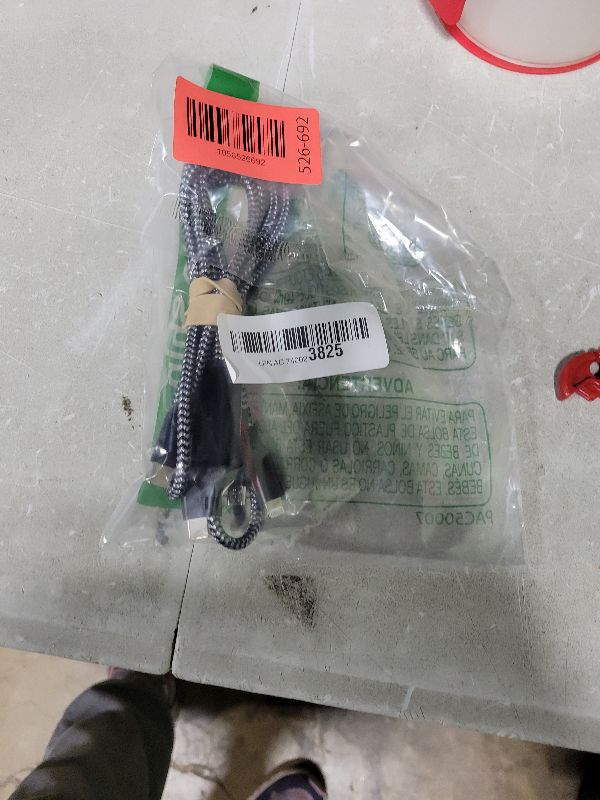 Photo 1 of 100W USB C Cable, Multi Charging Cable Fast Charging 5FT, 3 in 1 USB C Charger Cable with E-Mark Chip, Multi Charger Cord with Type-C, Micro USB, IP Port for iPhone16/15/MacBook/iPad/Samsung (1Pack)