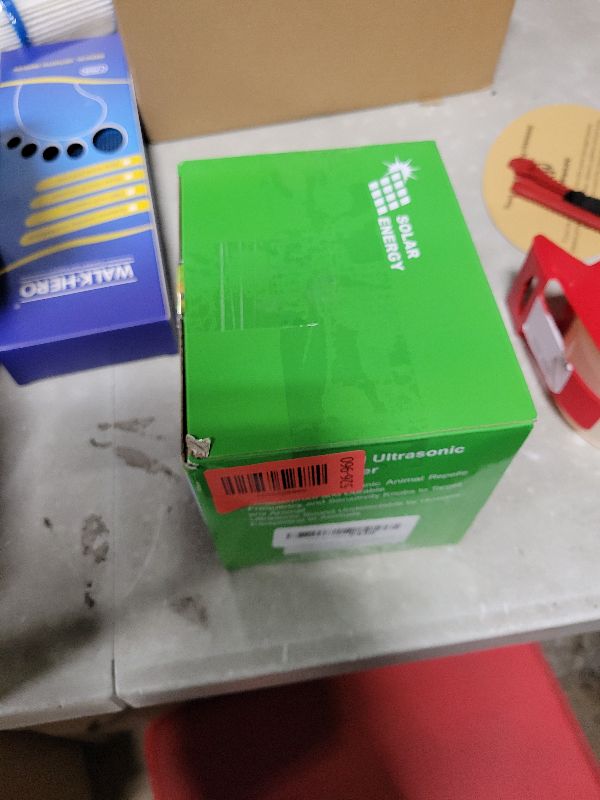 Photo 1 of 2 Pack 2025 Squirrel Fortress Pro Solar Ultrasonic Animal Repellent Outdoor, Deer Repeller with Motion Sensor & Flash Light, Waterproof Dog Skunk Raccoon Rabbit Cat Deterrent for Yard Farm