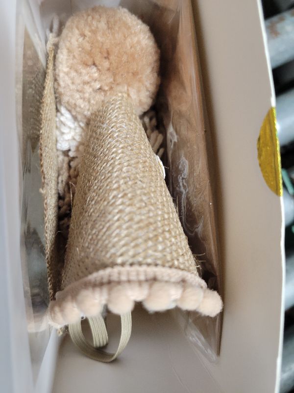 Photo 1 of 1st Birthday Decorations Boys High Chair Banner With One Cake Topper Brown Conical Hat For First Party