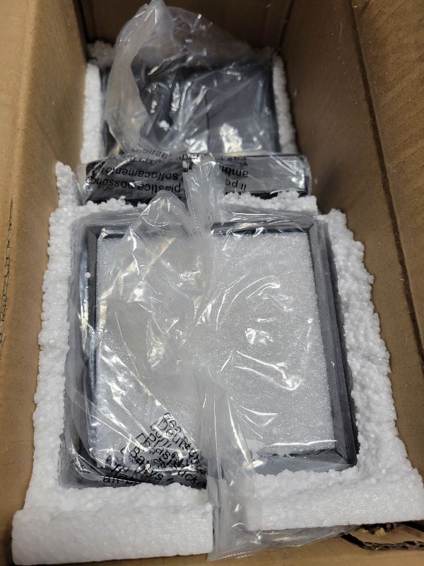 Photo 1 of 2-Pack Dusk to Dawn Outdoor Wall Lanterns with 2 LED Bulbs, Matte Black Waterproof Exterior Sconces with Clear Glass, Anti-Rust Outdoor Light Fixtures Outside Lights for House, Porch, Garage, Doorway