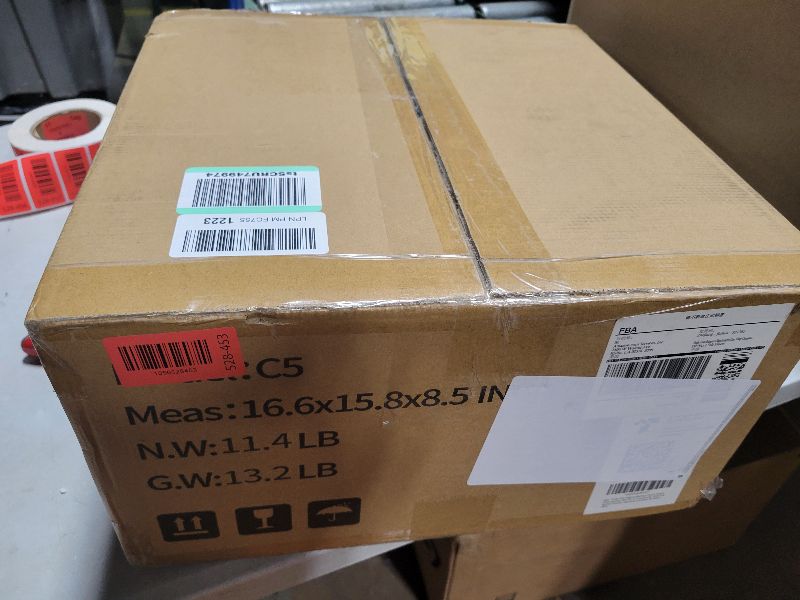 Photo 3 of Under Desk Elliptical Machine, Electric Seated Pedal Exerciser, Mini Elliptical Leg Exerciser with Remoter, 12 Level Speeds, Forward & Reverse Direction, Manual & Auto Mode for Home Office