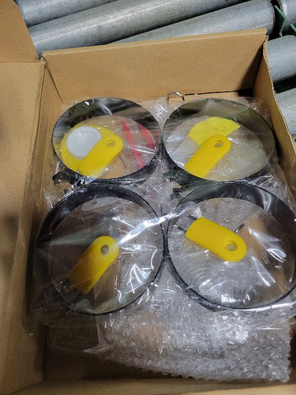 Photo 1 of 11 Pcs egg peeler tools for hard boiled eggs and Frying Eggs, Cooked eggs and a shell remover kit with 4 Egg Rings, 2 Egg Piercers, 1 Egg Cracker, 1 Egg Cutter, 1 Egg Separator, 1 Egg Steaming Rack.