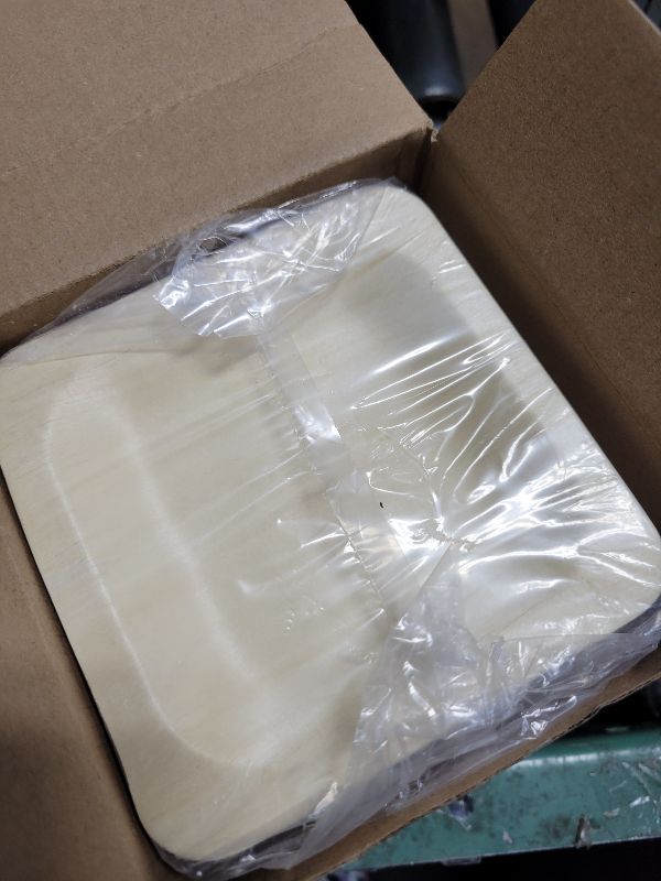 Photo 1 of 100 Pcs Disposable Square Palm Bowls Palm 4.3 x 3.94 Inch Leaf Bowls Bamboo Disposable Plates Square Wood Plates for Birthday Party, Wedding Events, Appetizer, Dessert, Catering and Home Use