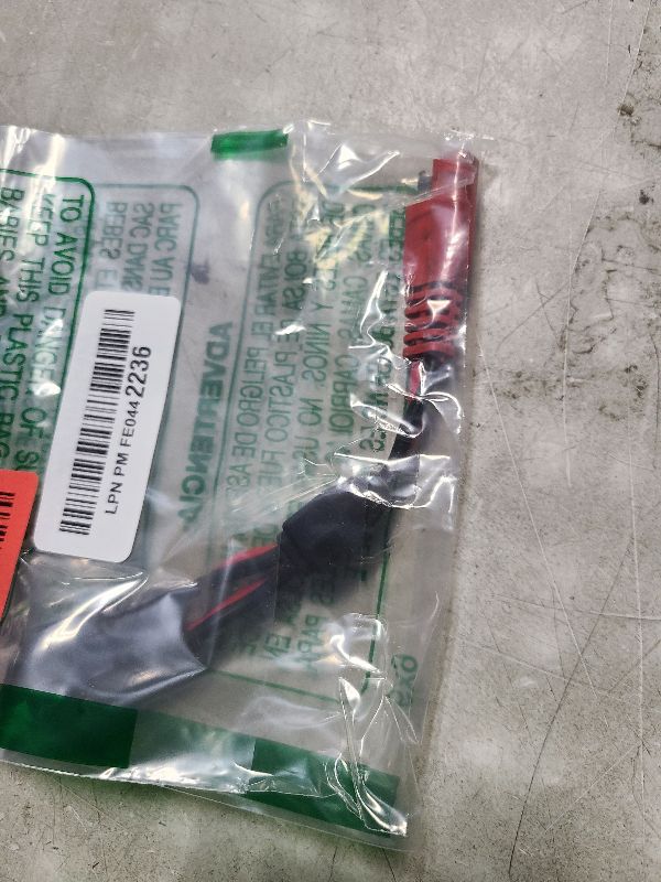 Photo 1 of 14AWG SAE Y Splitter Cable SAE Quick Disconnect Connector, DC Power Automotive Adapter 1 to 2 SAE to SAE Extension Cable for Solar Panel Battery Charger, 12 inch with Waterproof Caps