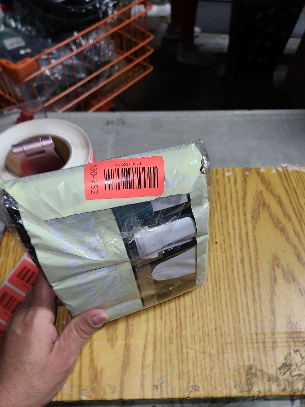 Photo 1 of 100 Counts 4 Gallon Trash Bag Drawstring Small Trash Bags, Thick Pre-separated Garbage Bags, Trash Bin Liners, Suitable for bathroom, kitchen, bedroom, office (Black)