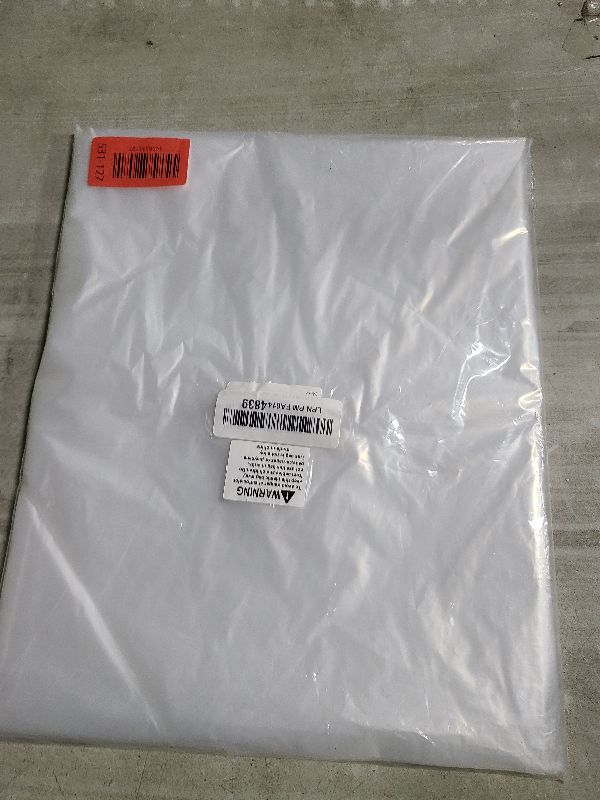 Photo 1 of 2 Pcs 98.4 x 59 Inches Large Balloon Bags for Transport, Big Plastic Balloon Storage Bag,Clear Balloon Drop Bag, Giant Carrying Storage Bags for Wedding Birthday Party Supplies