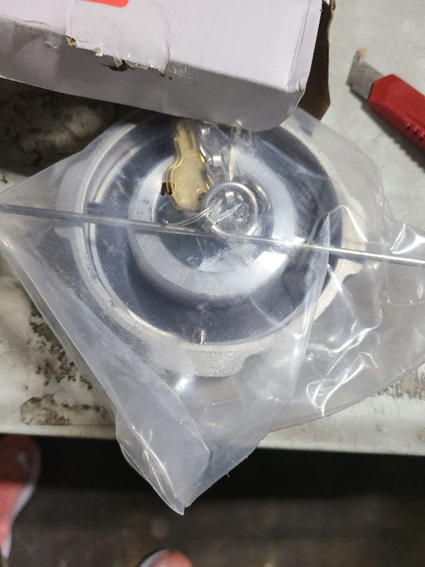 Photo 1 of 03-37017-002 Aluminum Locking Diesel Fuel Cap 3 In 1/4 Fit for 1996-2022 Freightliner 108SD 114SD 122SD Argosy Cascadia Columbia Century Coronado. # 572.1018, 600149, 03-37017-002