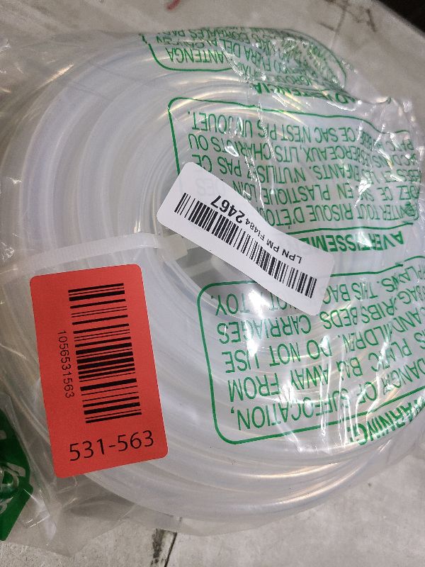 Photo 1 of 1/4" ID Silicon Tubing, JoyTube Food Grade Silicon Tubing 1/4" ID x 3/8" OD 50 Feet High Temp Pure Silicone Hose Tube for Home Brewing Winemaking