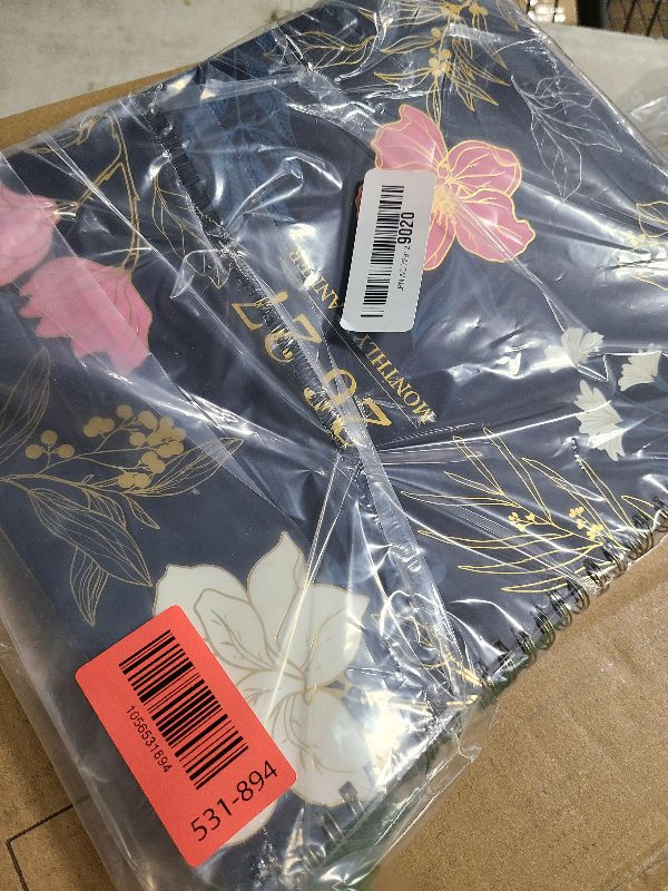 Photo 1 of 2026-2027 Monthly Planner/Calendar - Jan. 2026 - Dec. 2027, 9" x 11", Calendar Planner 2026-2027, 2 Year Monthly Planner, Tabs, 2-Size Pocket