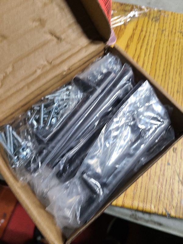 Photo 1 of 10 Pack Bronze Solid Cabinet Handles Drawer Pulls, 5.38-inch/136mm Length (3-inch Hole Center) Door Handle (1/2-inch Diameter) Kitchen Stainless Steel Cabinet Hardware Handle, Oil-Rubbed Bronze