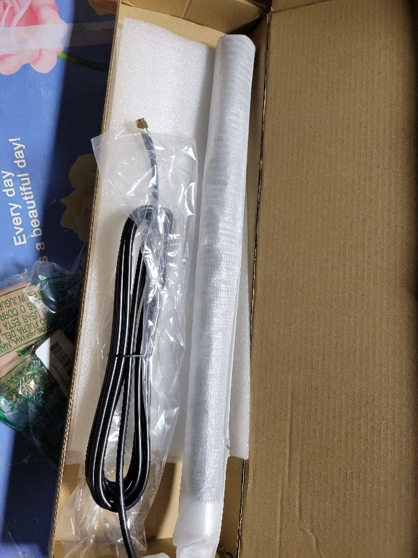 Photo 1 of 10dBi Long Range Dual Band WiFi 2.4GHz 5GHz Fiberglass Antenna for WiFi Router PCI-E Network Card Repeater Wireless Reolink Security IP Camera Netgear TP-Link ASUS WiFi6 Router, Eifagur