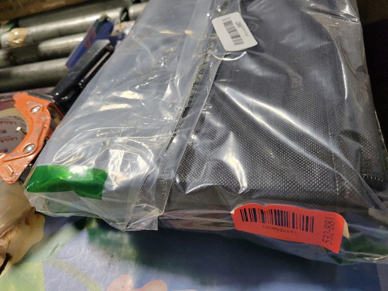 Photo 1 of 2-Pack, XL-Large Insulated Grocery Shopping Bags, Black, Reusable Bag,Thermal Zipper,Collapsible,Tote,Cooler,Food Transport hot and Cold,Camping, delivery Groceries Freezer