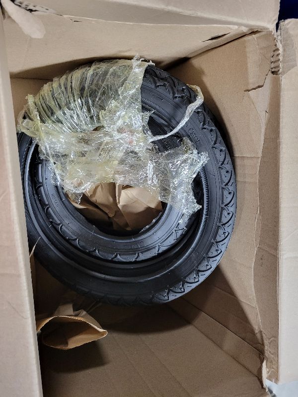 Photo 1 of [3-Pack] Two 16" x 1.75 Rear and One 12.5" x 2.25 Front Wheel Replacement Tires for BOB Revolution SE/Pro/Flex Strollers and Stroller Strides - The Perfect BOB Stroller Tire Replacement Set