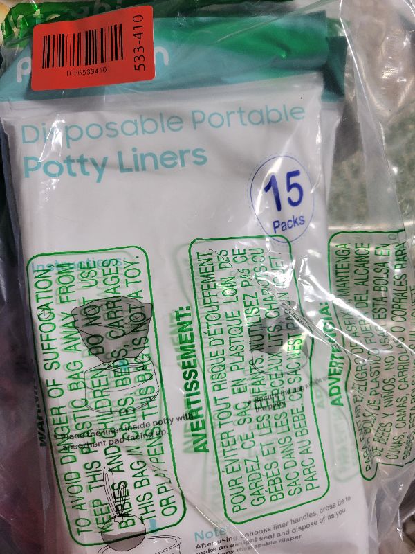 Photo 1 of [30 Counts] Disposable Potty Liners Compatible with OXO Tot 2-in-1 Go Potty, Potty Refill Bags for Toddler Travel, Universal Potty Bags Fit Most Potty Chairs and Travel Potty