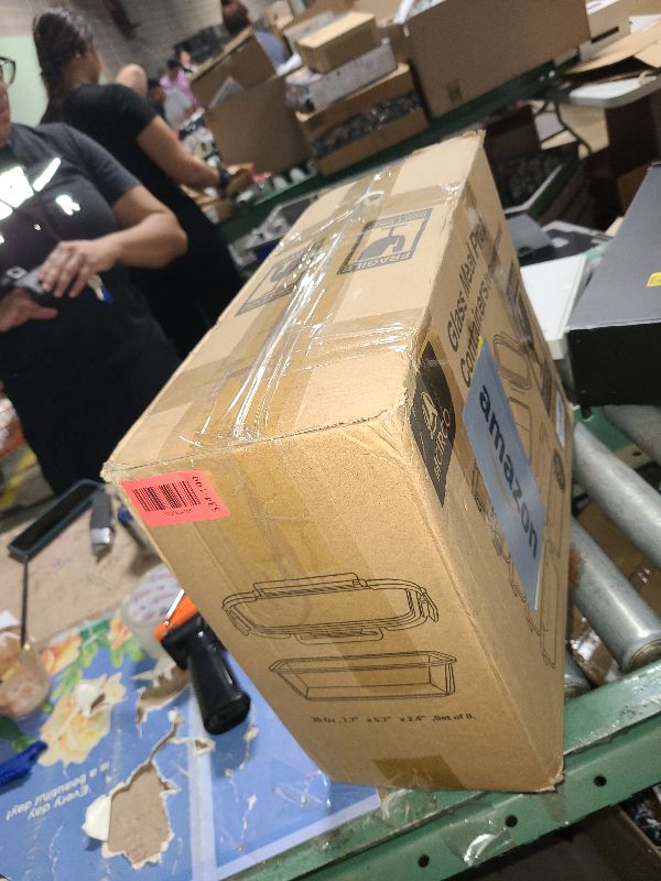 Photo 1 of [8-Pack,30 oz]Glass Meal Prep Containers,Glass Food Storage Containers,Airtight lunch Containers with Lids, Microwave, Oven, Freezer and Dishwasher