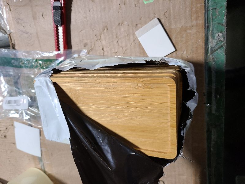 Photo 1 of 10PCS Mini Bamboo Display Trays - 7"x3.4" Small Decorative Bamboo Trays for Vanity, Plants, Candles, Keys, Soap, Jewelry, Tealight - Not for Serving Heavy Food