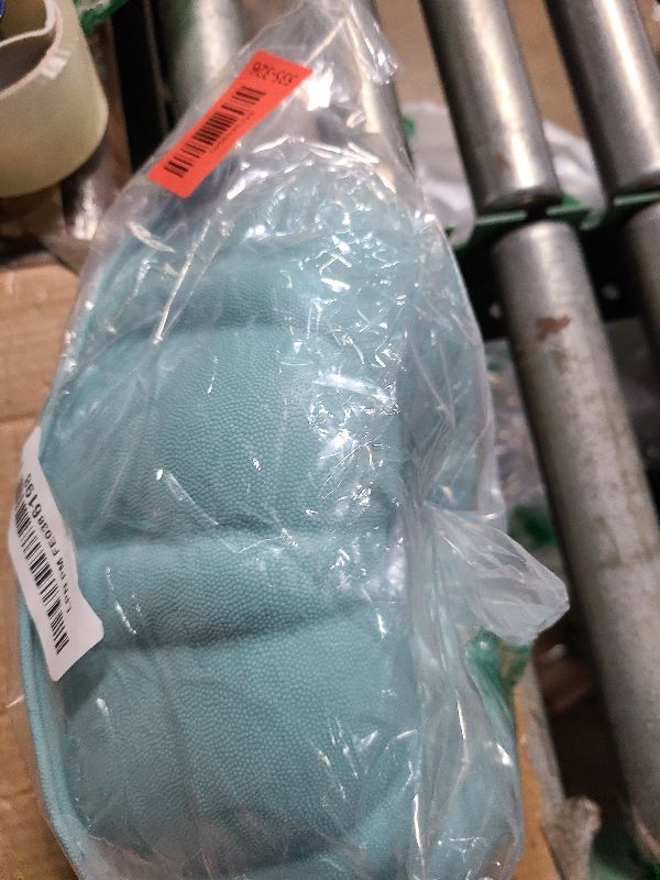 Photo 1 of 2 Pack Silicone Bundt Cake Pan Nonstick,10 Inch, Silicone Cake Molds,Pound Cake Pan, Baking for Jello,Gelatin,Cake,Brownie and Bread (Grey+Blue)