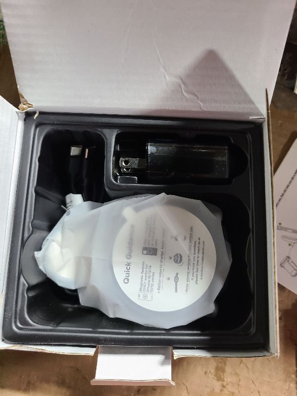 Photo 1 of 2025 Magnetic Wireless Charging Station, 15W Ultra-Fast Charger Stand for iPhone 17 16 15 14 13 12 Pro Max, 5W for Apple Watch&Airpods, 2-in-1 Foldable Charger for Home/Office/Travel(With 30W Adapter)