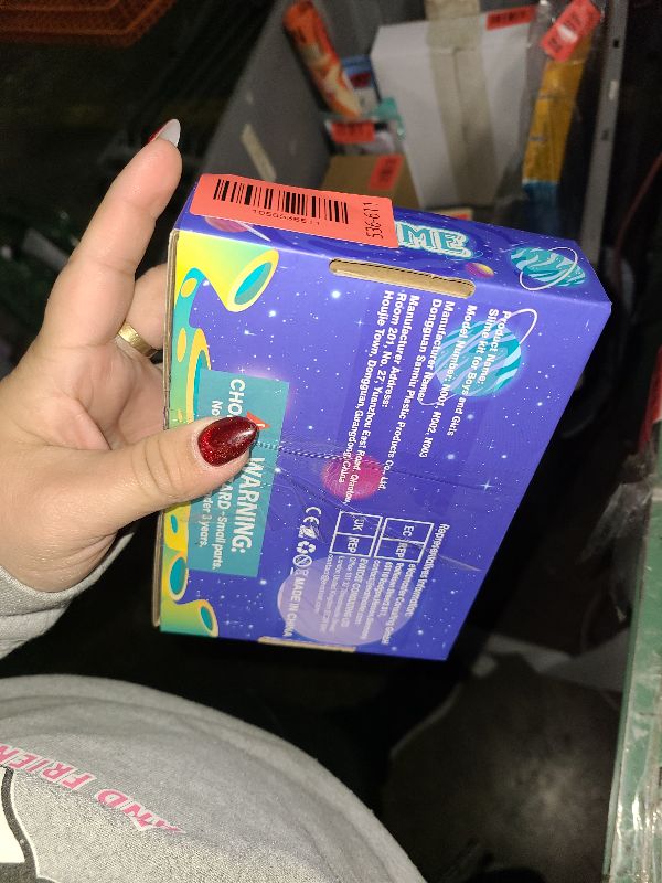 Photo 1 of 11 Pack Galaxy Slime Balls – Slime Party Favors, Non-Sticky, Soft Slime Kit for Classroom Prizes, Christmas Stocking Stuffers, Goodie Bag Stuffers,Easter Basket Stuffers for Kids