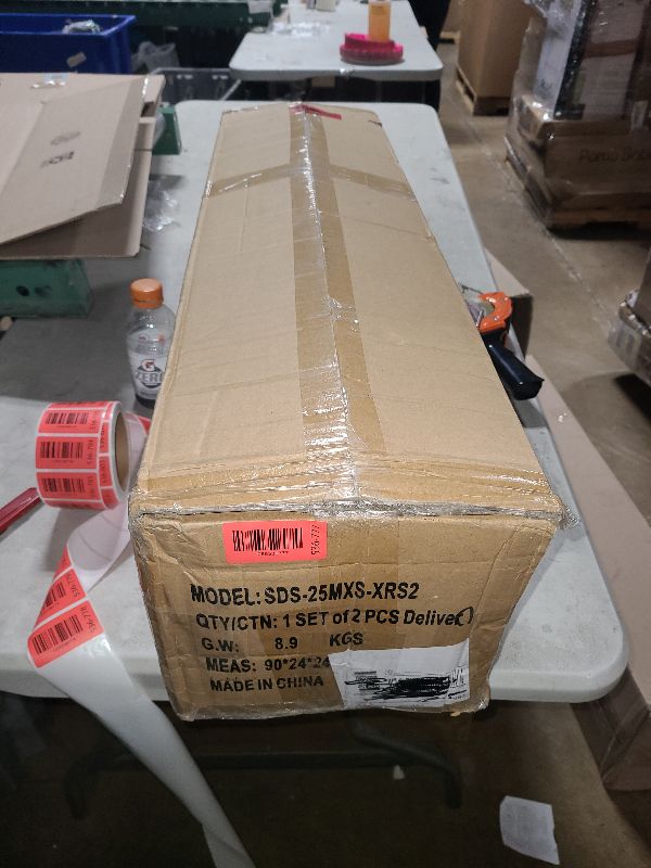 Photo 1 of 2 Pack 4 Ft Snow Flocked Christmas Entrance Tree, Artificial Xmas Tree with 60 LEDs Warm White Light Battery Operated 140 Branches 14 Pinecone Potted Tree for Outdoor Front Door Porch Home Decoration