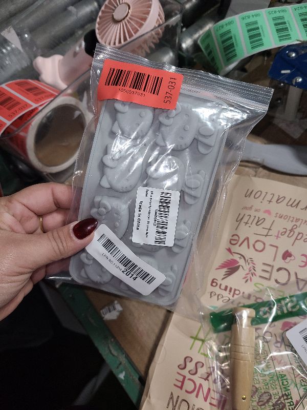 Photo 1 of 2 Packs Cute Cat Silicone Fondant Cake Mold 8-Cavity Cartoon Ice Mold Non-stick Mousse Chocolate Candy Mold for Sugarcraft Candy Cupcake Topper Baking