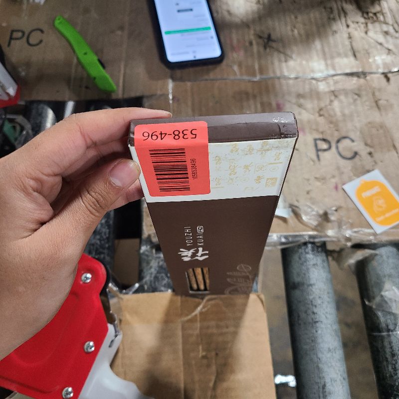 Photo 1 of 10-Pairs Wooden Chopsticks, Dishwasher Safe Chopstick,ReusableNatural Healthy, Chinese Classic Style for Kitchen, Dining Room, Gourmet, Noodles (9.8 Inch)