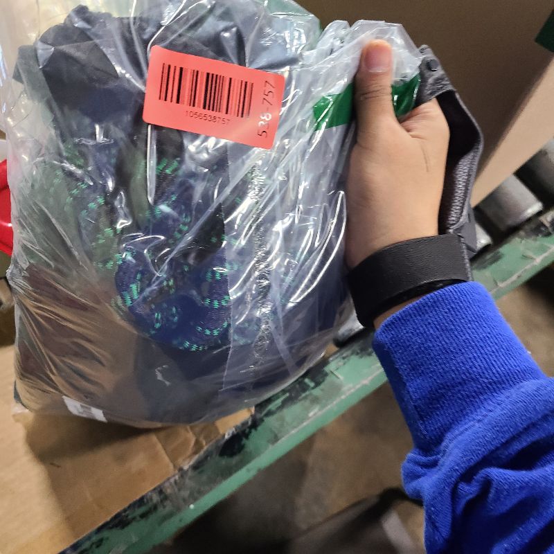 Photo 1 of 100 ft Expandable Garden Hose - Kink Free Flexible Water Hose 100ft with 10 Pattern Spray Nozzle, 3/4 Solid Brass Connectors, Retractable Latex Core - Lightweight Expanding Hose