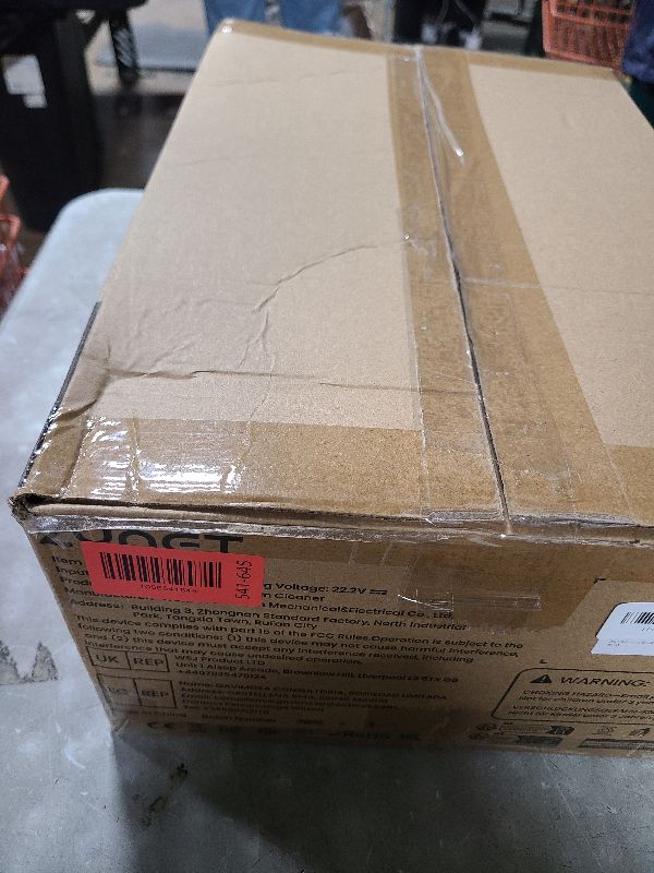 Photo 1 of Zynet Cordless Vacuum Cleaner, 40KPA/40Mins, LED Display, Lightweight Stick Vacuum with Powerful Suction, Self-Standing, Green Light, Rechargeable Vacuum Cleaners for Home Pet Hair Carpet Hard Floors