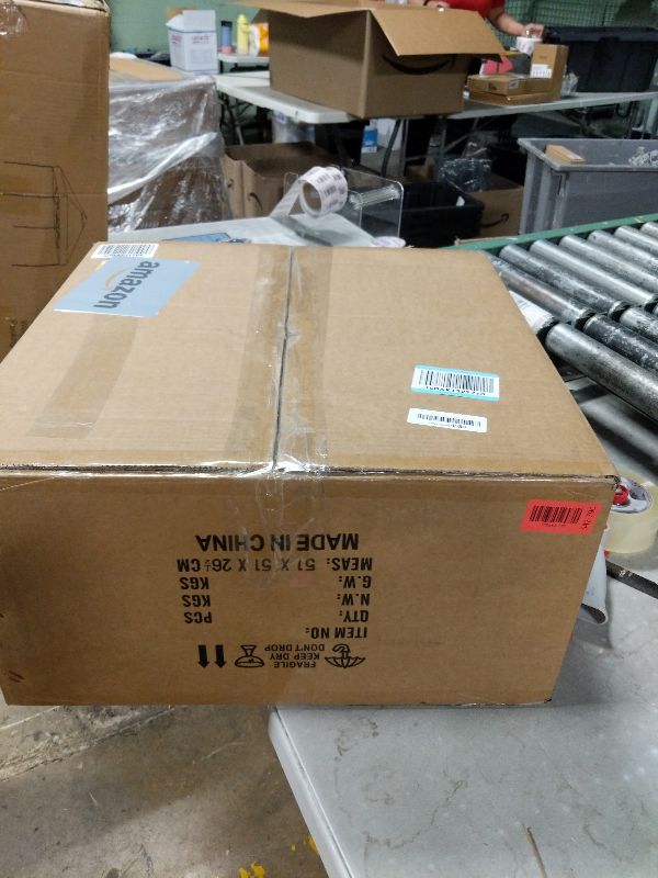 Photo 1 of 20 Inch Boho Caged Ceiling Fans with Lights Flush Mount, Layered Rattan Ceiling Fan with Light Remote Control with Reversible 6 Speeds for Bedroom, Nursery, Living Room, E12 Base, Indoor