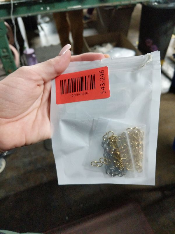 Photo 1 of 100 PCS Necklace Shortener, PAGOW S-Hook Necklace Clasp, DIY Jewelry Repair Kit for Necklace Bracelet Jewelry Making