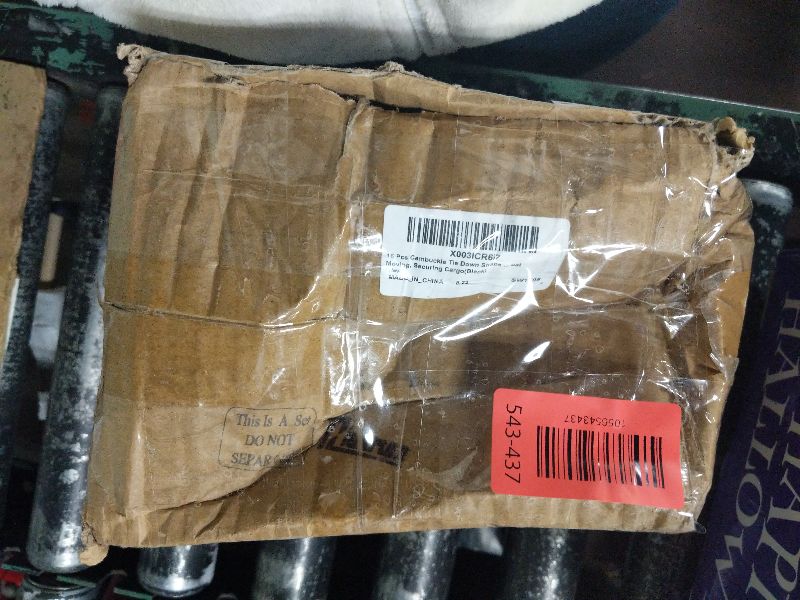 Photo 1 of 16 Pcs Cambuckle Tie Down Straps 1763lbs Break Strength Securing Straps 1'' x 15 ft Cambuckle Tie Downs with S Hook for Motorcycle, Kayak, Car, Truck, Boat Moving, Securing Cargo(Black)