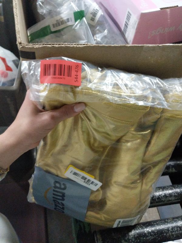 Photo 1 of 10ftx10ft Thick Gold Glitter Backdrop Curtain Panels for Parties, Wrinkle Free Sequin Sparking Photo Backdrop Drapes, 2 Panels 5x10ft Shimmer Back Drop Cloth for Wedding Birthday Photography