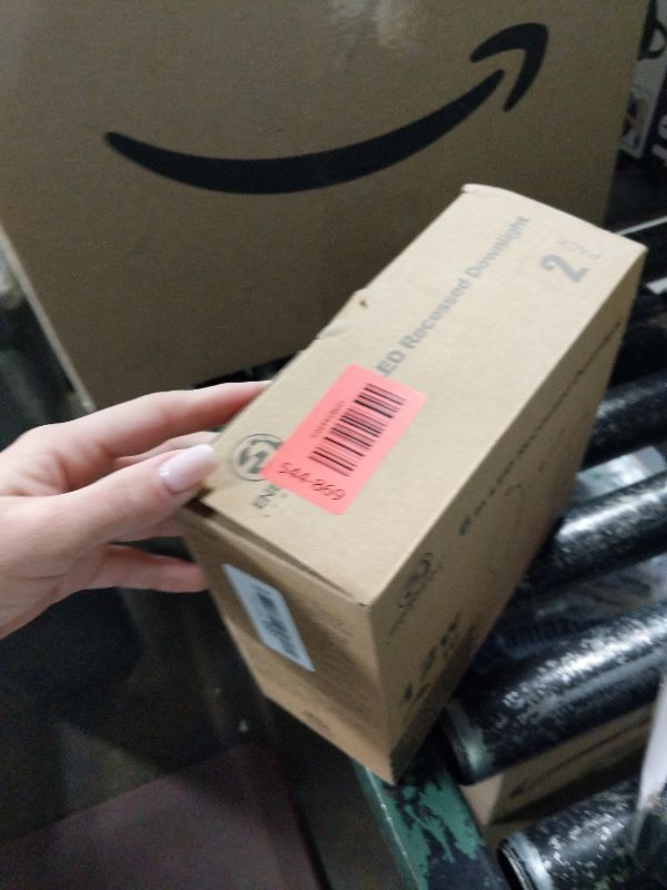 Photo 1 of 2 Pack 6 Inch Ultra-Thin LED Recessed Ceiling Light with Junction Box, 5000K Daylight, 12W 110W Eqv, Dimmable Canless LED Recessed Light, 1050LM High Brightness Wafer Downlight- ETL&FCC Certified