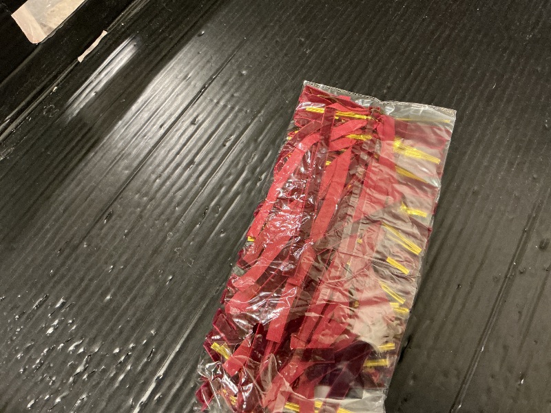 Photo 1 of 24Pcs Velvet Bows for Christmas Tree - 5 × 7 Inch Velvet Christmas Tree Bow - Burgundy Bows for Gifts Wrapping - Home Decor - Wedding - Vintage Garland - Holiday Decorations