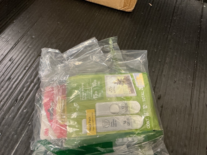 Photo 1 of 3M Command Damage-Free Hanging Mega Pack 16 L Pairs & 12 M Pairs, Holds 16 lb 7.2 kg & 12lb, 5.4kg