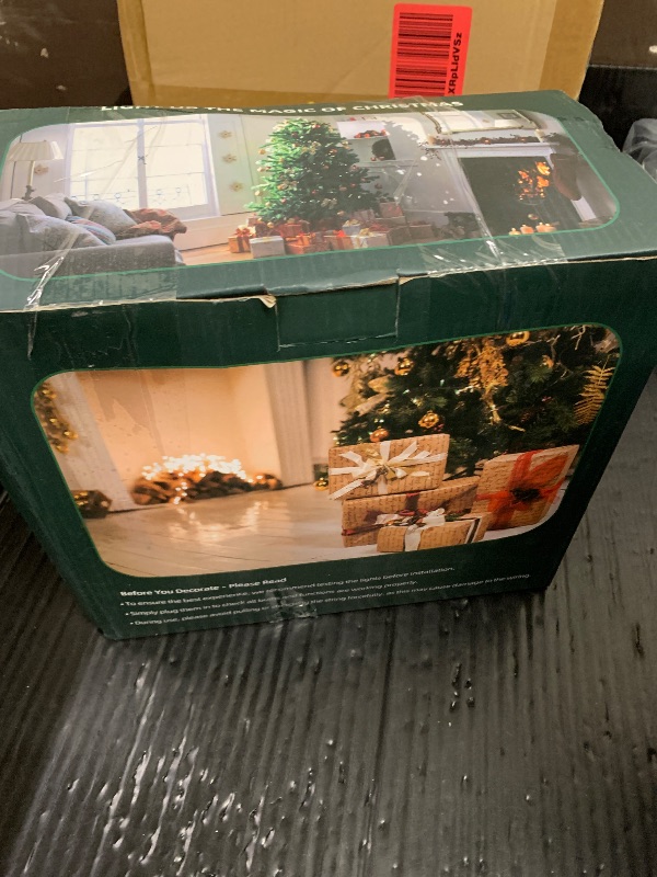 Photo 1 of 1620 LED 164ft Outdoor Christmas Lights, 12 Modes Dimmable Curtain String Lights with 360 Drops, Waterproof Twinkle Fairy Lights with Timer for Bedroom Window Holiday Wedding Xmas Decor, Cool White