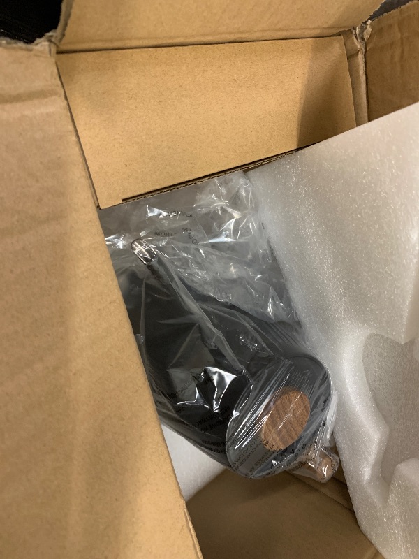 Photo 1 of POLIVIAR Electric Gooseneck Kettle, 1350W Electric Tea Kettle Wood Pattern Handle, 34oz Pour Over Electric Kettle for Coffee & Tea, 18/8 Stainless Steel Inner, Temperature Control & Rapid Heating