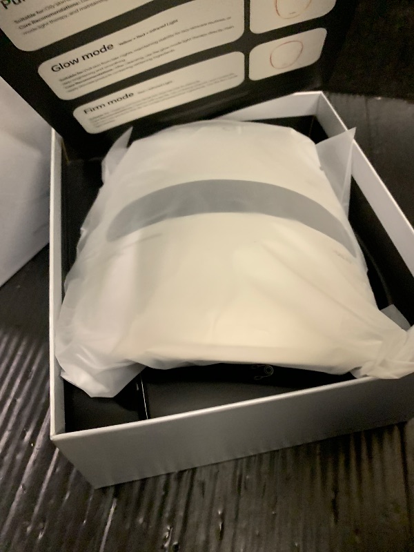 Photo 1 of AMIRO Spectra 5-in-1 Light Therapy Face Mask, Contour With Blue, Red, Green, Yellow, and Infrared Light, 3 Modes for Oily, Acne-Prone, and Sagging Skin, Skincare for Face, Silver