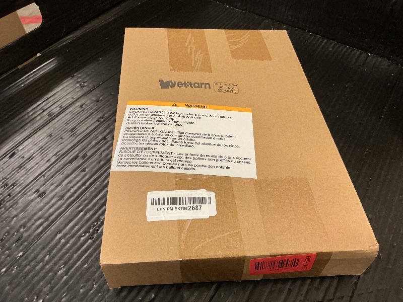 Photo 1 of 4 Set Blue Boy Tulle Tutu Balloon with Letter Boxes Baby Shower Table Centerpieces Decor for Gender Reveal 24'' Balloons White Tulle Cover with Stand, Boxes for Girl Boy Wedding Birthday Party