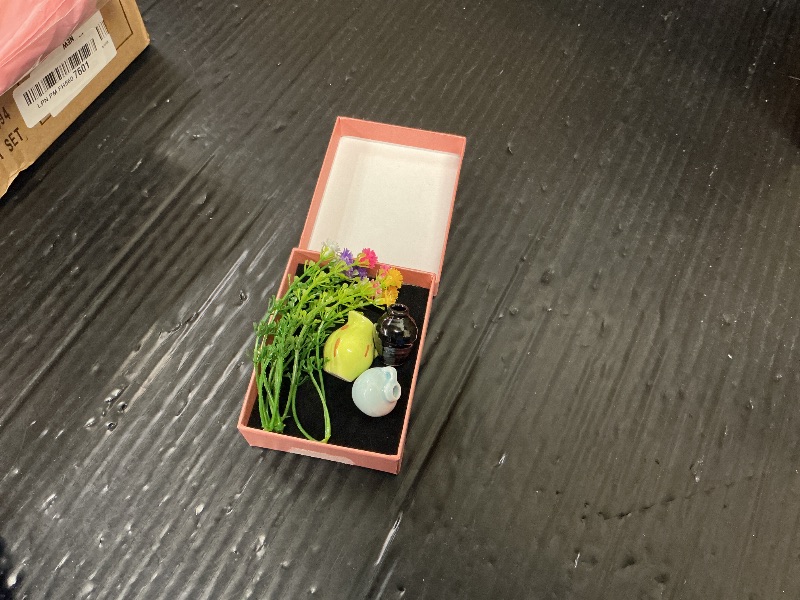 Photo 1 of 3pcs only rhinocats Mini Vase Magnets for Fridge, Cute Magnetic Ceramic Vases for Refrigerator Kitchen Locker Office