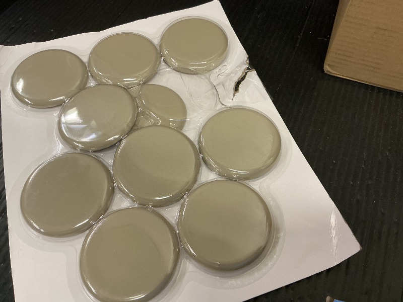 Photo 1 of 10PCS Furniture Sliders, 3 1/2" Furniture Sliders for Hardwood Floors, Reusable for Carpet, Heavy Duty Furniture Movers Sliders, Carpet, Floor Protectors (Beige)