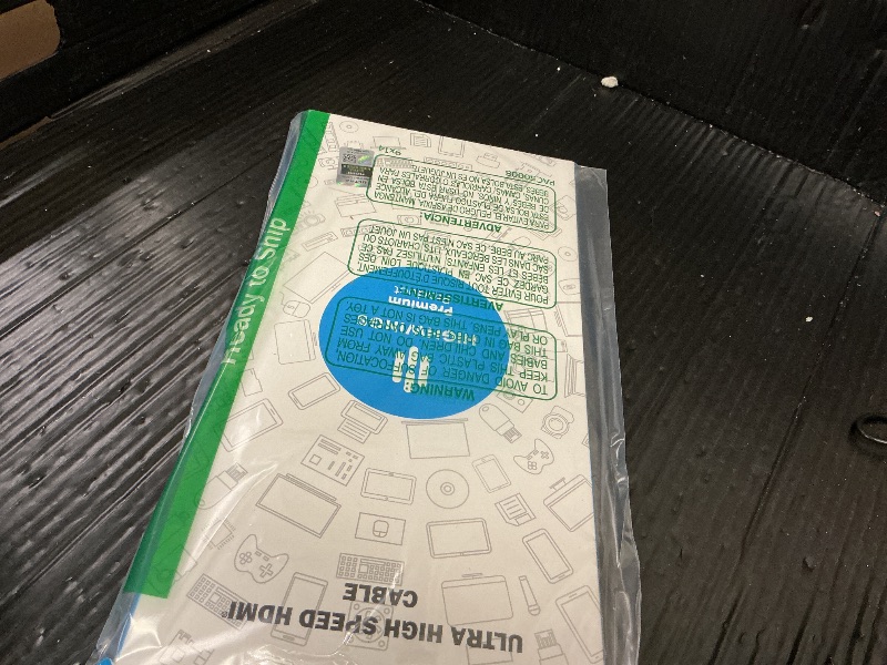Photo 1 of 10K 8K HDMI 2.1 Cable 2-Pack 6.6FT, Highwings Certified 48Gbps Ultra High Speed Slim HDMI Cord,Support 4K@120Hz 8K@60Hz, HDCP 2.2&2.3, Dynamic HDR,eARC,DTS:X, Compatible with Roku TV/HDTV/PS5/Blu-ray