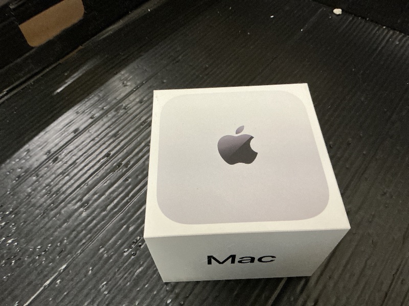 Photo 1 of Apple 2024 Mac mini Desktop Computer with M4 chip with 10?core CPU and 10?core GPU: Built for Apple Intelligence, 16GB Unified Memory, 256GB SSD Storage, Gigabit Ethernet. Works with iPhone/iPad