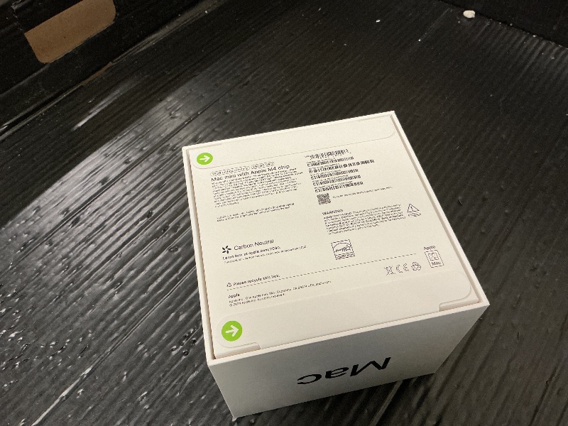 Photo 1 of Apple 2024 Mac mini Desktop Computer with M4 chip with 10?core CPU and 10?core GPU: Built for Apple Intelligence, 16GB Unified Memory, 256GB SSD Storage, Gigabit Ethernet. Works with iPhone/iPad