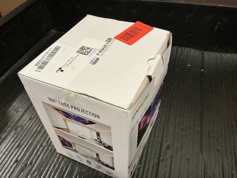 Photo 1 of ?Electric Focus?Magcubic Mini Projector 4K Support, Portable Projector with WiFi 6 and Bluetooth 5.4, Smart Proyector, 5W Soundbase Speaker, 180°Rotation for Home Theater