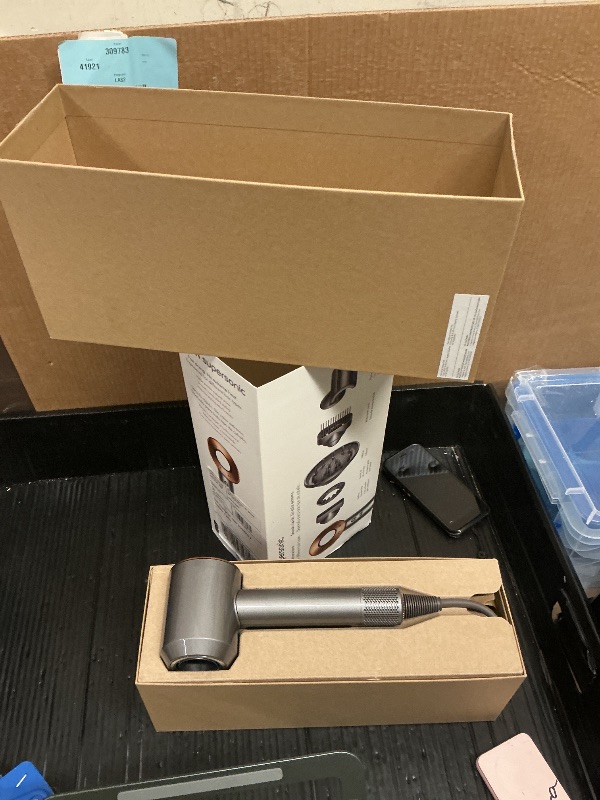 Photo 1 of Dyson Supersonic™ Hair Dryer, No Heat Damage, 5 attachments with Diffuser & Styling Concentrator, Precision Styling Blow Dryer, All Hair Types