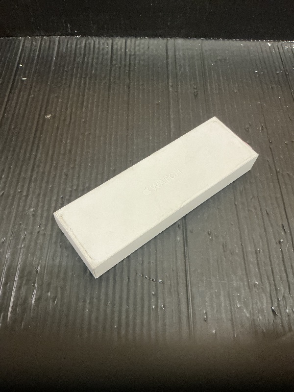 Photo 1 of SEE NOTES AND PICTURES,,,,,,,,Apple Watch Series 9 With Blood Oxygen. GPS + Cellular 41mm Graphite Stainless Steel Case with Midnight Sport Band - S/M.