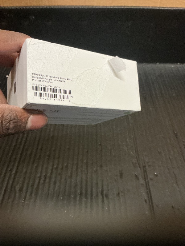 Photo 1 of Apple AirPods Pro 3 Wireless Earbuds, Active Noise Cancellation, Live Translation, Heart Rate Sensing, Hearing Aid Feature, Bluetooth Headphones, Spatial Audio, High-Fidelity Sound, USB-C Charging