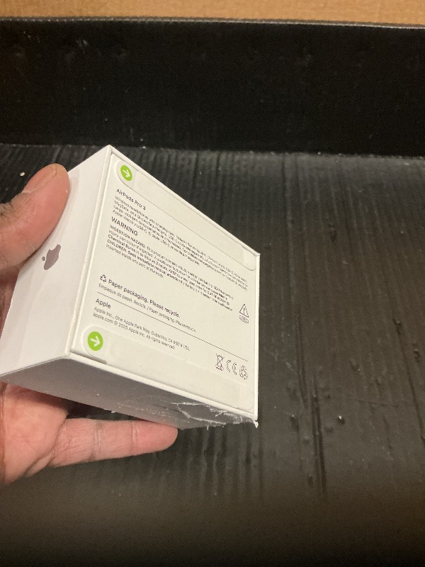 Photo 1 of SEE NOTES Apple AirPods Pro 3 Wireless Earbuds, Active Noise Cancellation, Live Translation, Heart Rate Sensing, Hearing Aid Feature, Bluetooth Headphones, Spatial Audio, High-Fidelity Sound, USB-C Charging