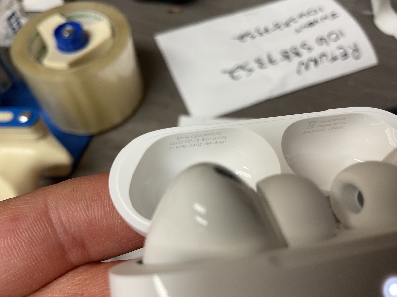 Photo 1 of Apple AirPods Pro 3 Wireless Earbuds, Active Noise Cancellation, Live Translation, Heart Rate Sensing, Hearing Aid Feature, Bluetooth Headphones, Spatial Audio, High-Fidelity Sound, USB-C Charging